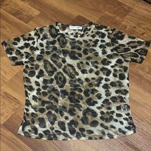 cheetah top